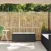 vidaXL fekete polyrattan kerti pad párnával 110x30x40,5 cm